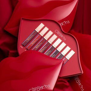 The Bold Liquid Lipstick  Gift Set Long Lasting Red Lip Color Matte Hydrated